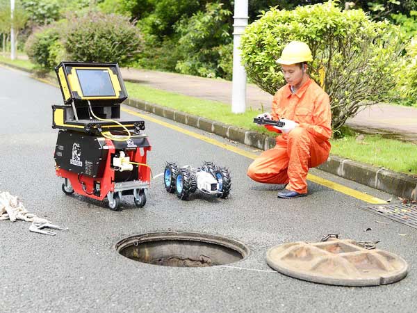 榕城管道机器人检测