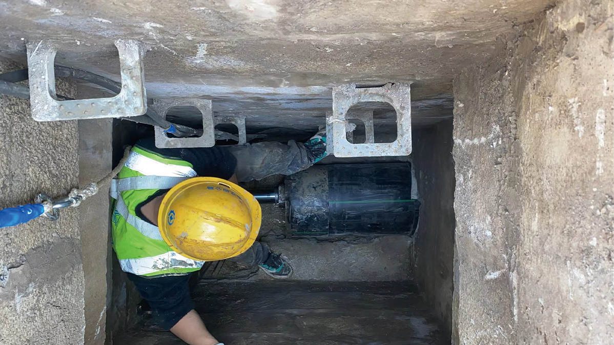 榕城HDPE短管内衬法